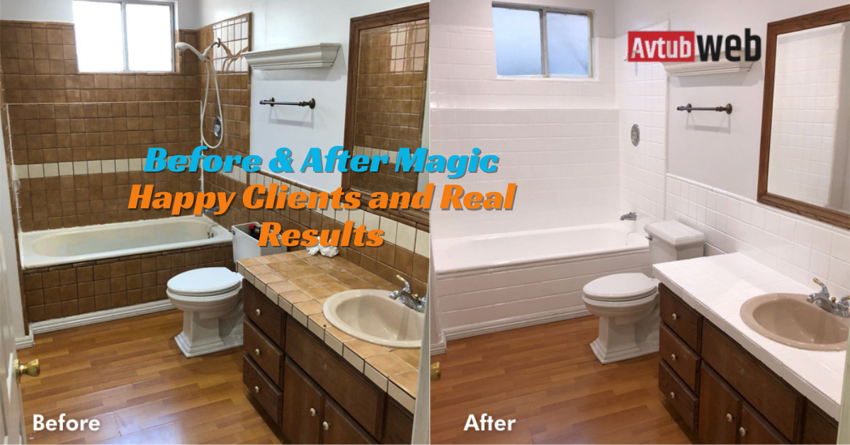 Before & After Magic: Happy Clients and Real Results with AV Tub