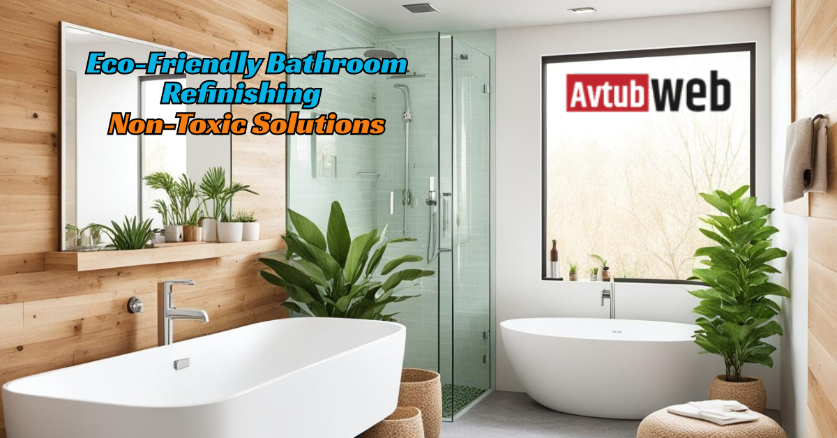 Eco-Friendly Bathroom Refinishing with AV Tub: Non-Toxic Solutions