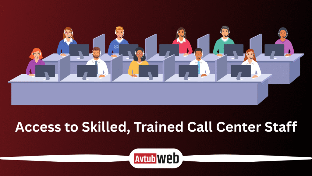 Access to Skilled, Trained Call Center Staff